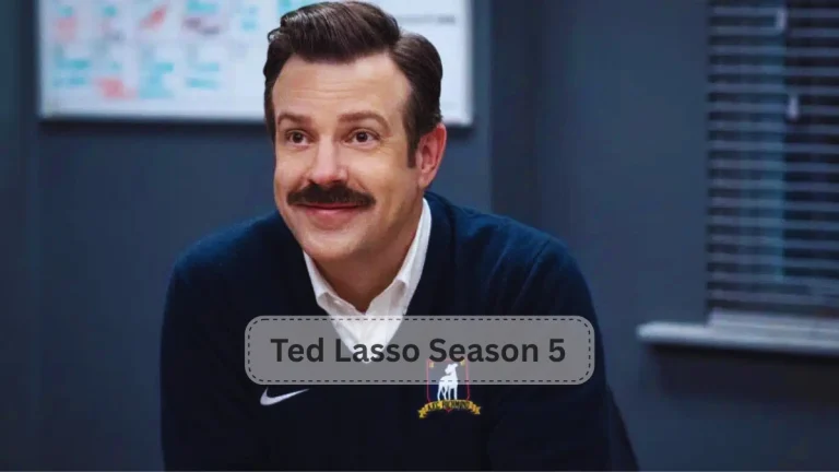 Ted Lasso, Ted interacts with his team in a lively locker room, highlighting camaraderie and support.